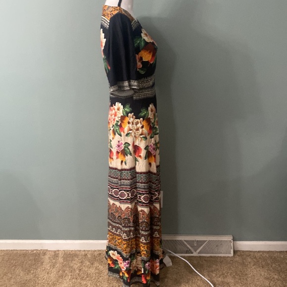 Farm Rio for Anthropologie Esmeralda Floral Maxi Dress - Picture 5 of 6